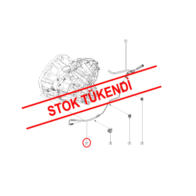 RENAULT MASTER 3 HİDROLİK DEBRİYAJ BORUSU 8200789594