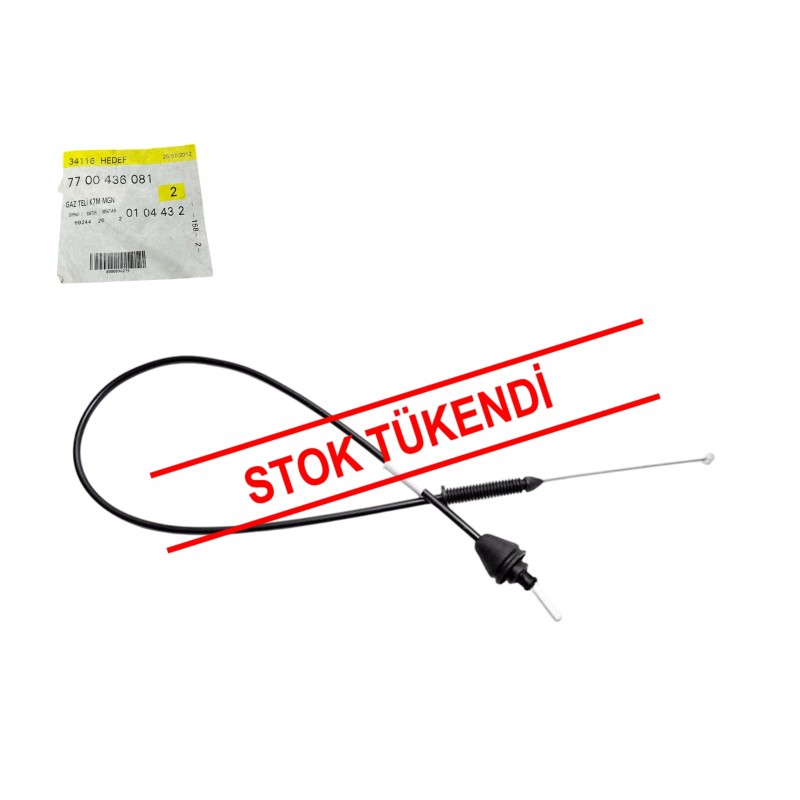 RENAULT MEGANE 1 RENAULT 19 1.6 8V GAZ TELİ 7700436081 - 7700843190