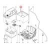 RENAULT MEGANE 2 - II SCENİC 2 - II KANGOO 3 - III AKÜ MUHAFAZA BAKALİTİ 8200401162