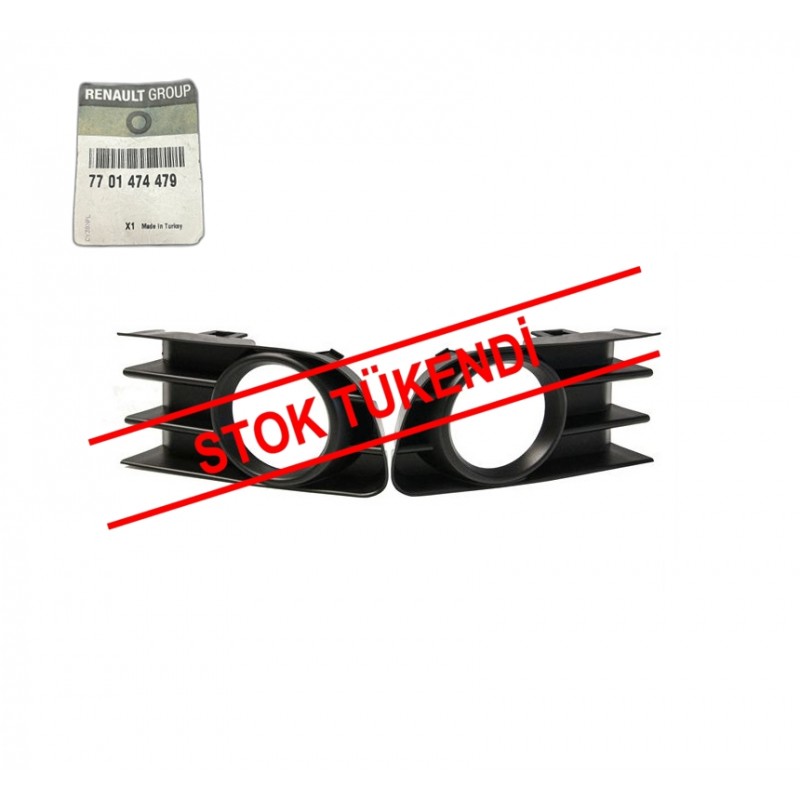 RENAULT MEGANE 2 - II SİS FAR ÇERÇEVESİ 2003-2006 TAKIM 7701474479