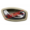 RENAULT FLUENCE MEGANE 3 CLİO IV - 4 SCENİC 3 LATİTUDE İÇ AÇMA KAPI KOLU SAĞ (BEJ KROM) 806710007R - 826720001R