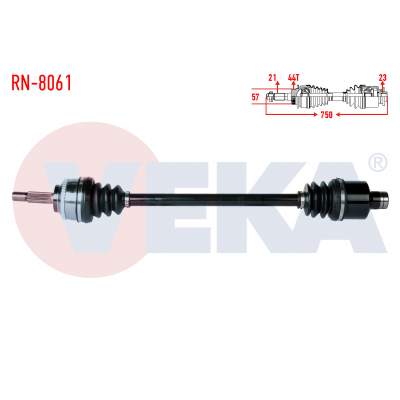 RENAULT MEGANE 1 1.6 8v K7M ABSLİ AKS SAĞ 7701352424 - 7701468840 - 7701352420 - 7701352597 - 7701468843 - 7701352474 - 7701469375 - 7700105486 - 7701352473 (VEKA MARKA)