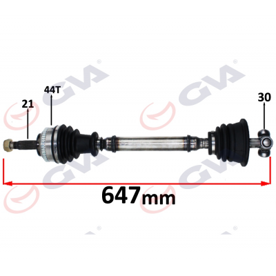 RENAULT MEGANE 1 1.6 8v K7M ABSLİ AKS SOL 7700873311 - 7701352595 - 7701352596 - 7701469374 - 7701352413 - 7701352416 - 7701352472 - 7701352417 - 7701468836 - 7701352415 - 7701352471 - 7711497525 - 7701468839 (GVA MARKA)