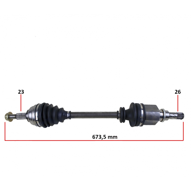 RENAULT MEGANE 2 - II AKS SOL 8200432515 - 8200511122 - 391010737R - 8200379236 - 8200264664 - 8200356803 - 8200432514 - 8200264667 - 8200351247 - 8200626043 - 7711135952 - 8200661557 - 8200167512 - 8200388506 - 8200511116 - 8200690053 (VEKA MARKA)